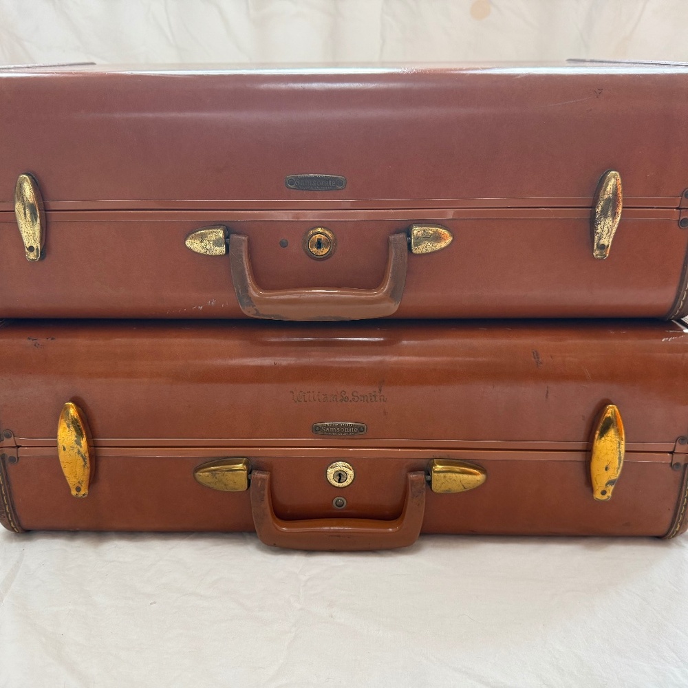 1950’s Samsonite vintage luggage